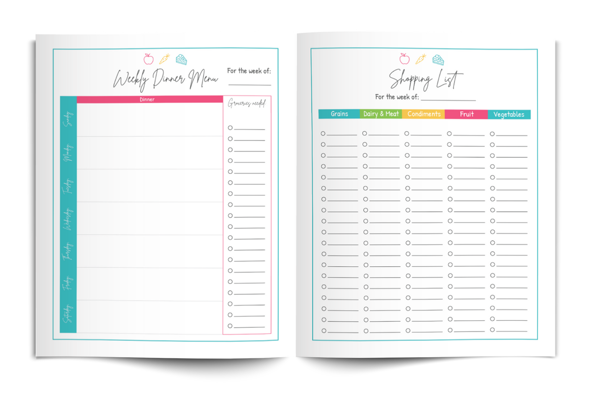 Meal Planning Routines Pack