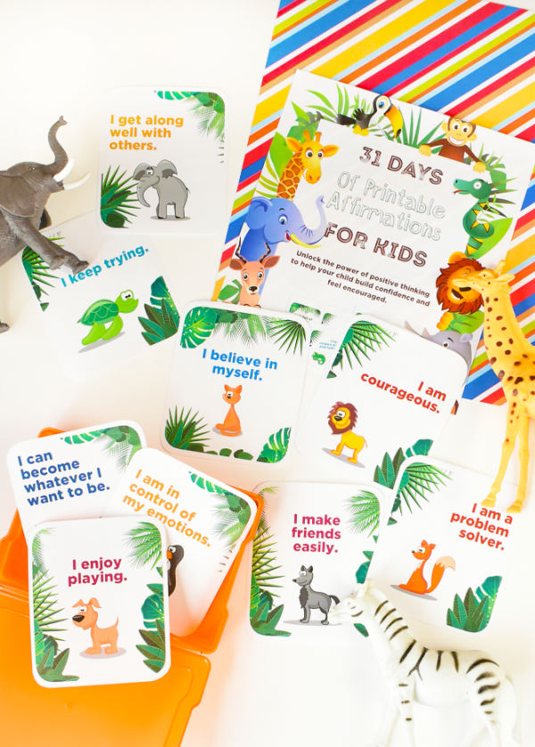 31 Days of Affirmations For Kids