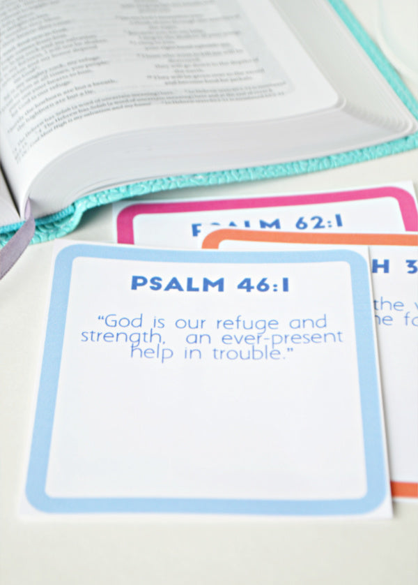 Weary Mom Scripture Cards